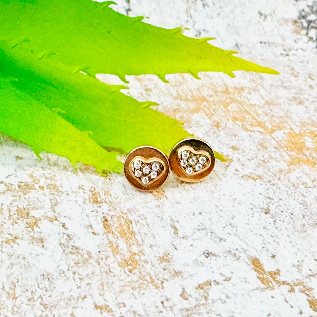 Nomination Heart Earrings